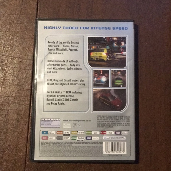 PC CD-ROM NEED FOR SPEED UNDERGROUND - Picture 2 of 2